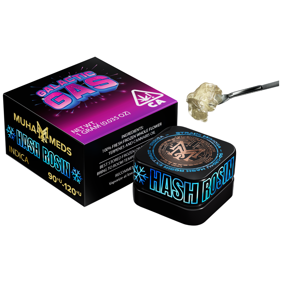 Galactic Gas Muha Meds Hash Rosin | Indica