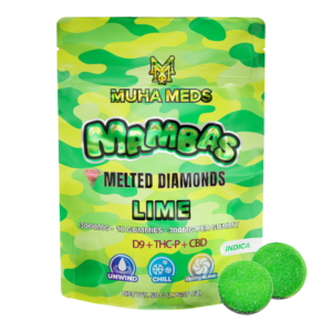 Muha Meds Lime Gummies | 3000 MG – Indica