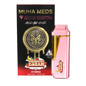 Strawberry Dream Muha Meds Disposable Melted Diamonds | Hybrid