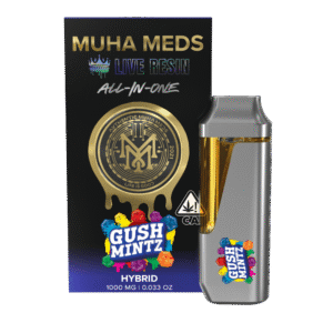 Gush Mints Muha Meds Disposable Live Resin | Hybrid