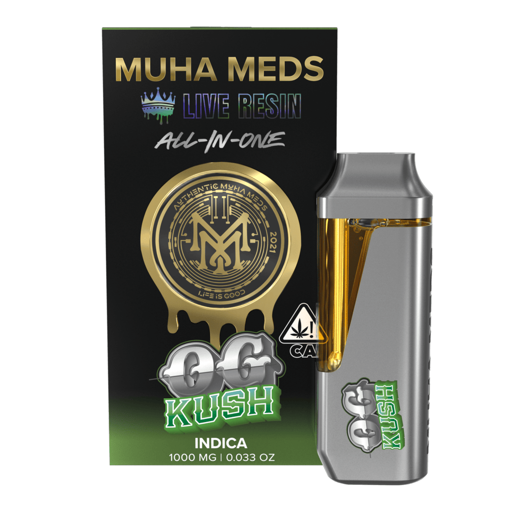 OG Kush Muha Meds Disposable Live Resin | Indica