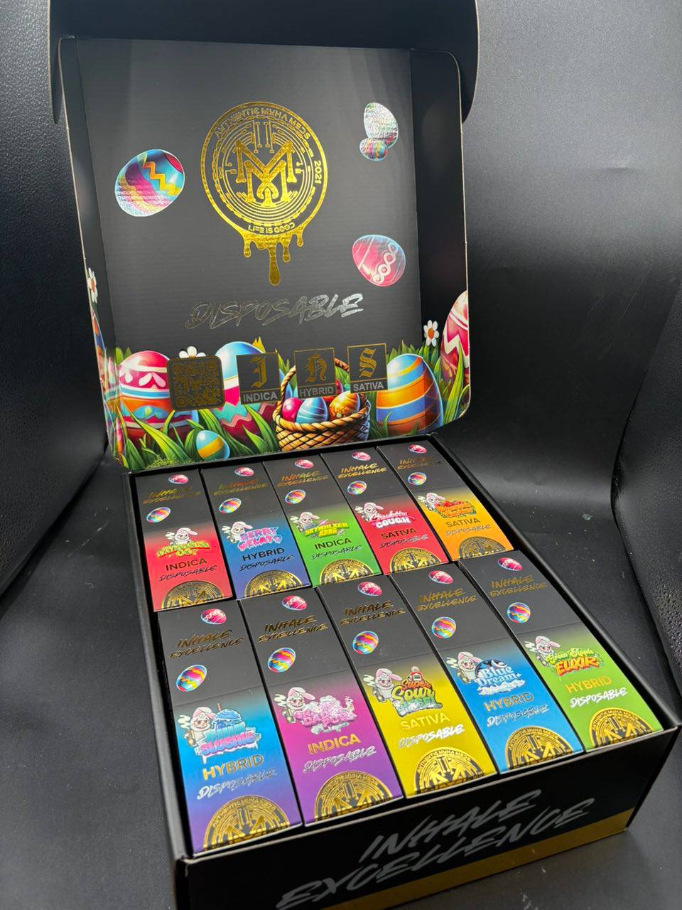 Muha Meds 2G Disposable EASTER Wholesale Edition – 100 Units per Box